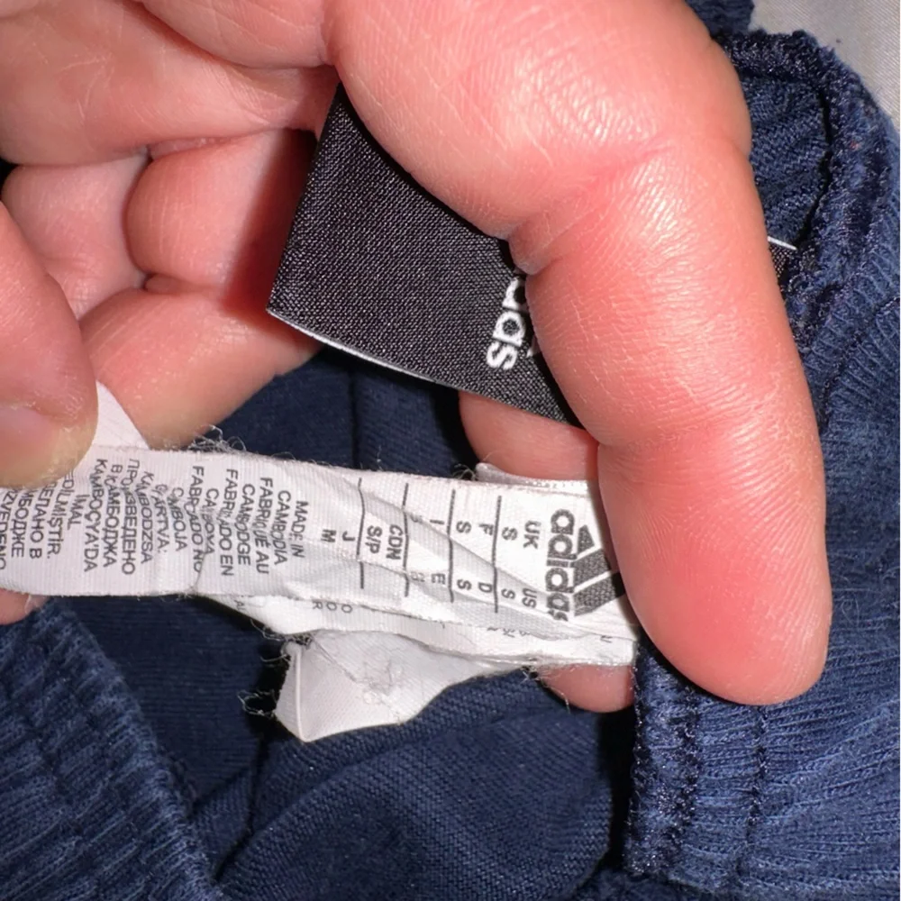 Adidas Kids Navy Blue Sweatpants - Picture 3 of 6